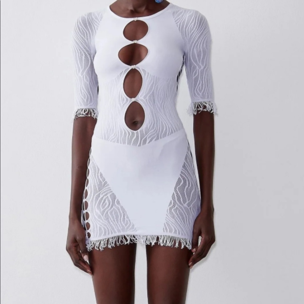Miranda Poster Girl Dress in White